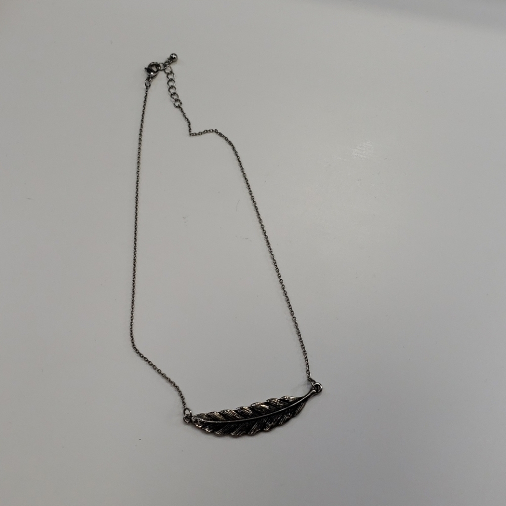 Feather necklace